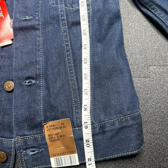 Levi's girls Blue Denim Jacket - Picture 5 of 6